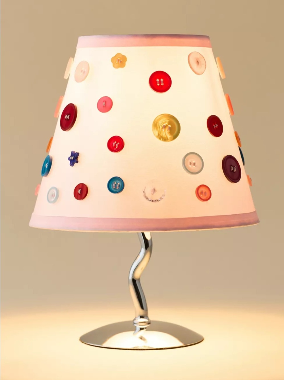 Urban outfitters Button Tapered Lamp Shade